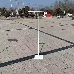 T Shaped Backdrop Iron Base Stand (60cm wide)