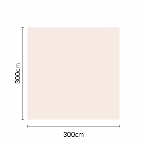 Wedding Fabric Joyous White Celebration Curtain [No stand]