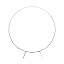 White Round Arch Stand Balloons Garland Circle Backdrop 2m Diameter