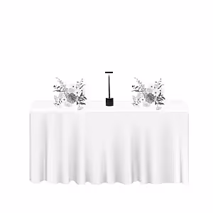 Customised Artificial Table Flower Black Lamp Tablescape R-TS011