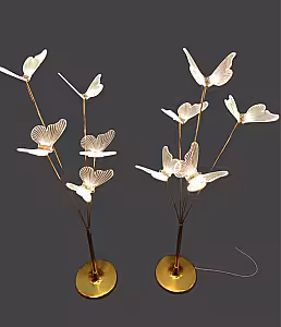 5 Head Butterfly LED Wedding Walkway Lights