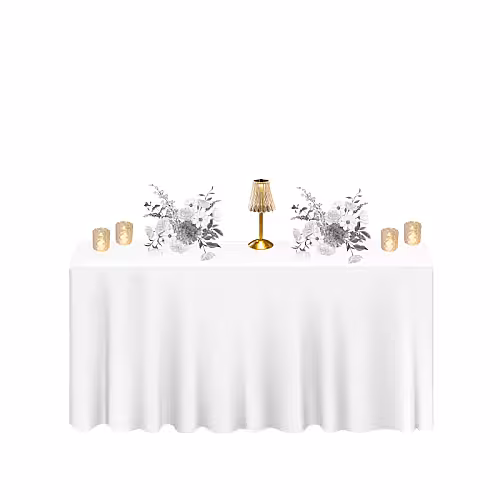 Customised Artificial Table Flower Crystal Candle Lamp Tablescape R-TS008