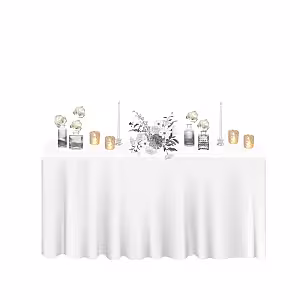 Soft White Colourful Artificial Rose Flower Crystal Tall Candle Lamp Centrepiece Tablescape R-TS006