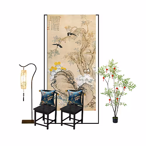 Oriental Mandarin Blue Chinese Tea Ceremony Set R-TC003