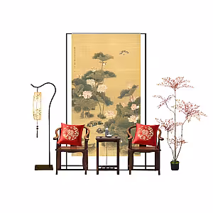 Oriental Mandarin Red Chinese Tea Ceremony Set R-TC002