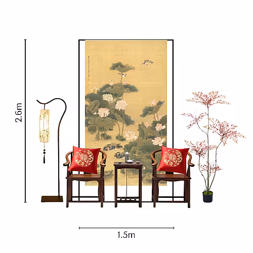 Oriental Mandarin Red Chinese Tea Ceremony Set R-TC002