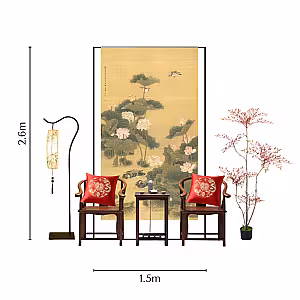 Oriental Mandarin Red Chinese Tea Ceremony Set R-TC002