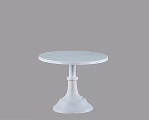 White Metal Iron Cake Stand (Medium)