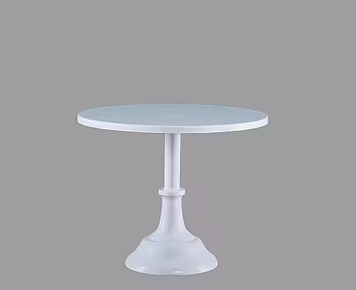 White Metal Iron Cake Stand (Medium)
