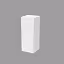 Structure Party Decoration Iron Cuboid White Desserts Stand (90cm)