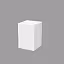 Structure Party Decoration Iron Cuboid White Desserts Stand (50cm)