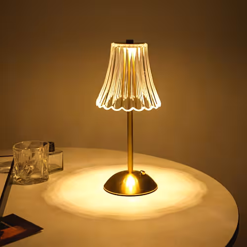 Acrylic Crystal Touchable LED Table Lamp