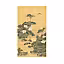 Ancient Chinese Ducks in Lotus Pond Ink Painting Background Hanging Cloth
