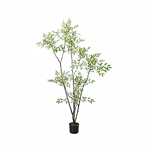 Artificial Potted Green Nandina Floor Standing Ornaments (Green)