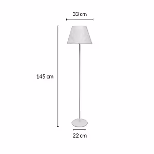 Classic Modern Minimalist Pleated Fabric Lamp  (Black)