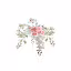 Dreamy Pink Artificial Wall Hanging Flower (XS)