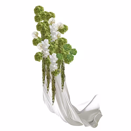 Eden Artificial Flower Arch (Right)