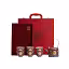 Elegant Chinese Wedding Ceramic 6pcs Tea Cup Pot Set with Suitcase