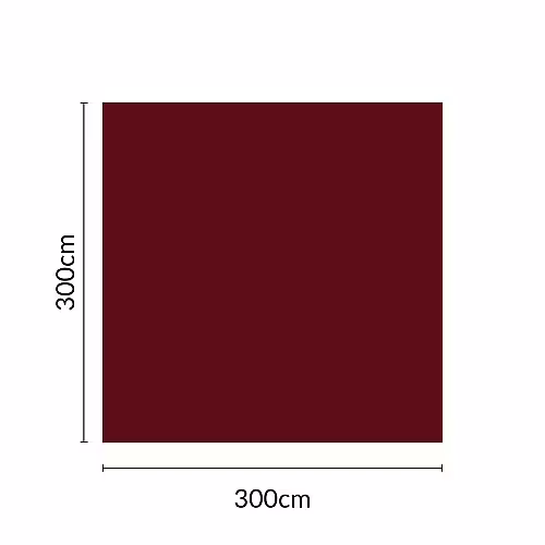 Fabric Fannel Wine Red Velvet Decorative Backdrop Curtain [No stand]