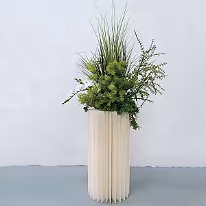Grassy Green Artificial Table Flower (M2)