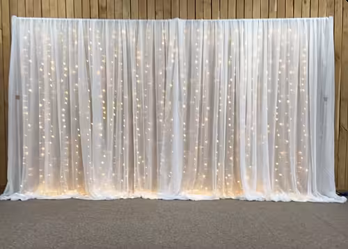 LED Curtain Light Warm White Fairy Lights (3 x 3 Meters)
