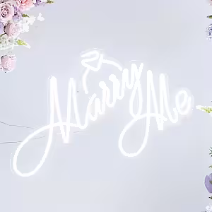 Marry Me LED Neon Light Signage