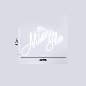 Marry Me LED Neon Light Signage