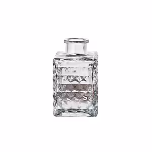 Mini Clear Glass Flower Vase (Type D)