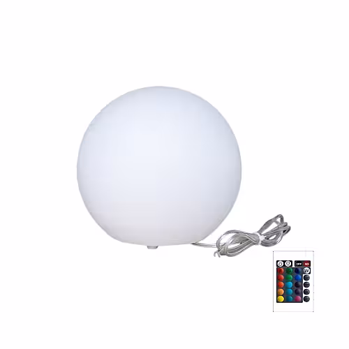 Outdoor Garden Luminous 20cm Led Ball Stone Spheres Light (Small)