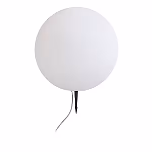 Outdoor Garden Luminous 30cm Led Ball Stone Spheres Light (Medium)