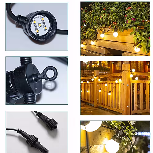 Outdoor Waterproof 20 LED Fairy String Lights (10M)