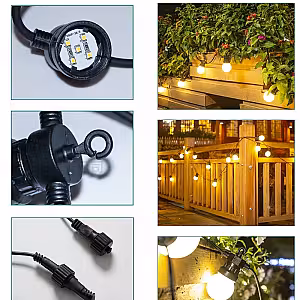 Outdoor Waterproof 20 LED Fairy String Lights (10M)