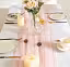 Pink with Pearls Table Runner