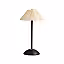 Pleated Shade Portable Dining Table Lamp