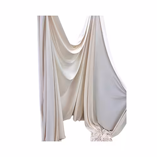 Stretchable Champagne Colour Drape Backdrop Fabric (4m) [No stand]