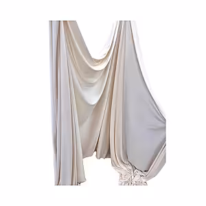 Stretchable Champagne Colour Drape Backdrop Fabric (4m) [No stand]