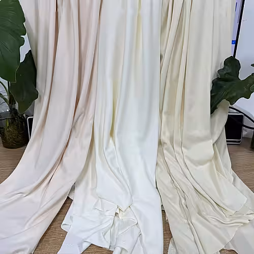 Stretchable Champagne Colour Drape Backdrop Fabric (4m) [No stand]