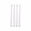 1pc LED Light Taper Candle (White) [Batteries not included]