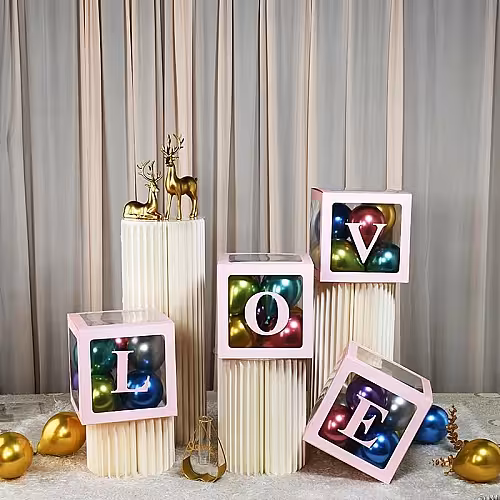 Structure Origami Cylindrical Pleated Flower Desserts Stand (Extra Large)