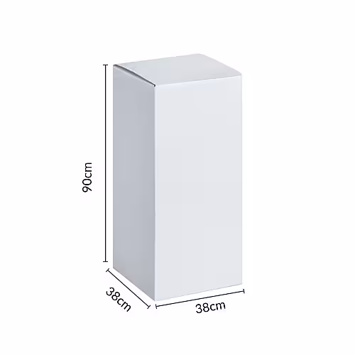 Structure Party Decoration Iron Cuboid White Desserts Stand (2x Extra Large)