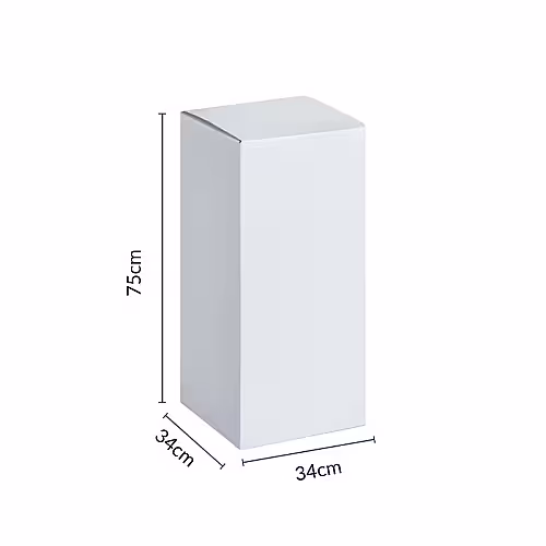 Structure Party Decoration Iron Cuboid White Desserts Stand (Extra Large)