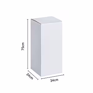 Structure Party Decoration Iron Cuboid White Desserts Stand (Extra Large)
