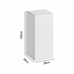 Structure Party Decoration Mirror Silver Flower Stand (Extra Large)