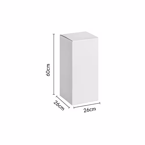 Structure Party Decoration Mirror Silver Flower Stand (Medium)