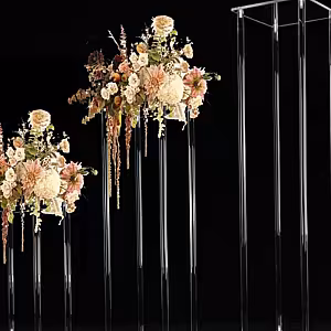 Structure Transparent Acrylic Decorative Event Stand (Big)