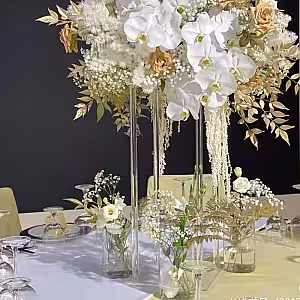 Structure Transparent Acrylic Decorative Event Stand (Big)