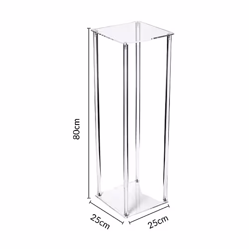 Structure Transparent Acrylic Decorative Event Stand (Big)