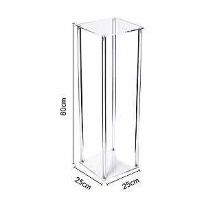 Structure Transparent Acrylic Decorative Event Stand (Big)