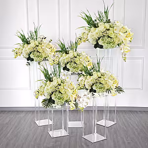 Structure Transparent Acrylic Decorative Event Stand (Small)