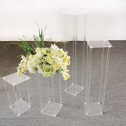 Structure Transparent Acrylic Decorative Event Stand (Small)